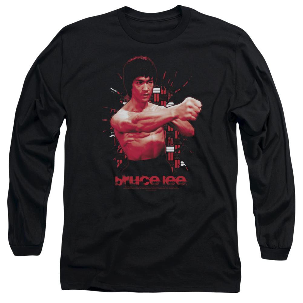 Bruce Lee The Shattering Fist Men's 18/1 Cotton Long-Sleeve T-Shirt