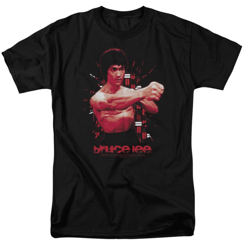 Bruce Lee The Shattering Fist Men's 18/1 Cotton Short-Sleeve T-Shirt