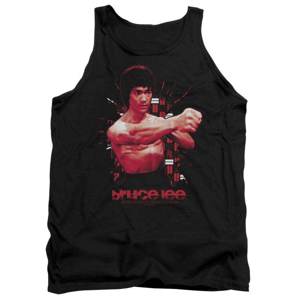 Bruce Lee The Shattering Fist Men's 18/1 Cotton Tank Top