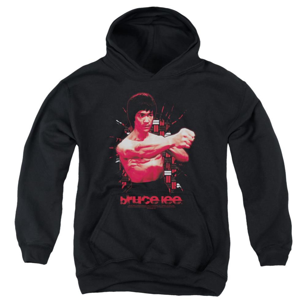 Bruce Lee The Shattering Fist Youth Cotton Poly Pull-Over Hoodie