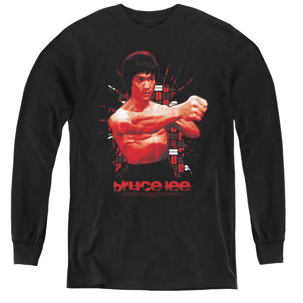 Bruce Lee The Shattering Fist Youth Long-Sleeve T-Shirt
