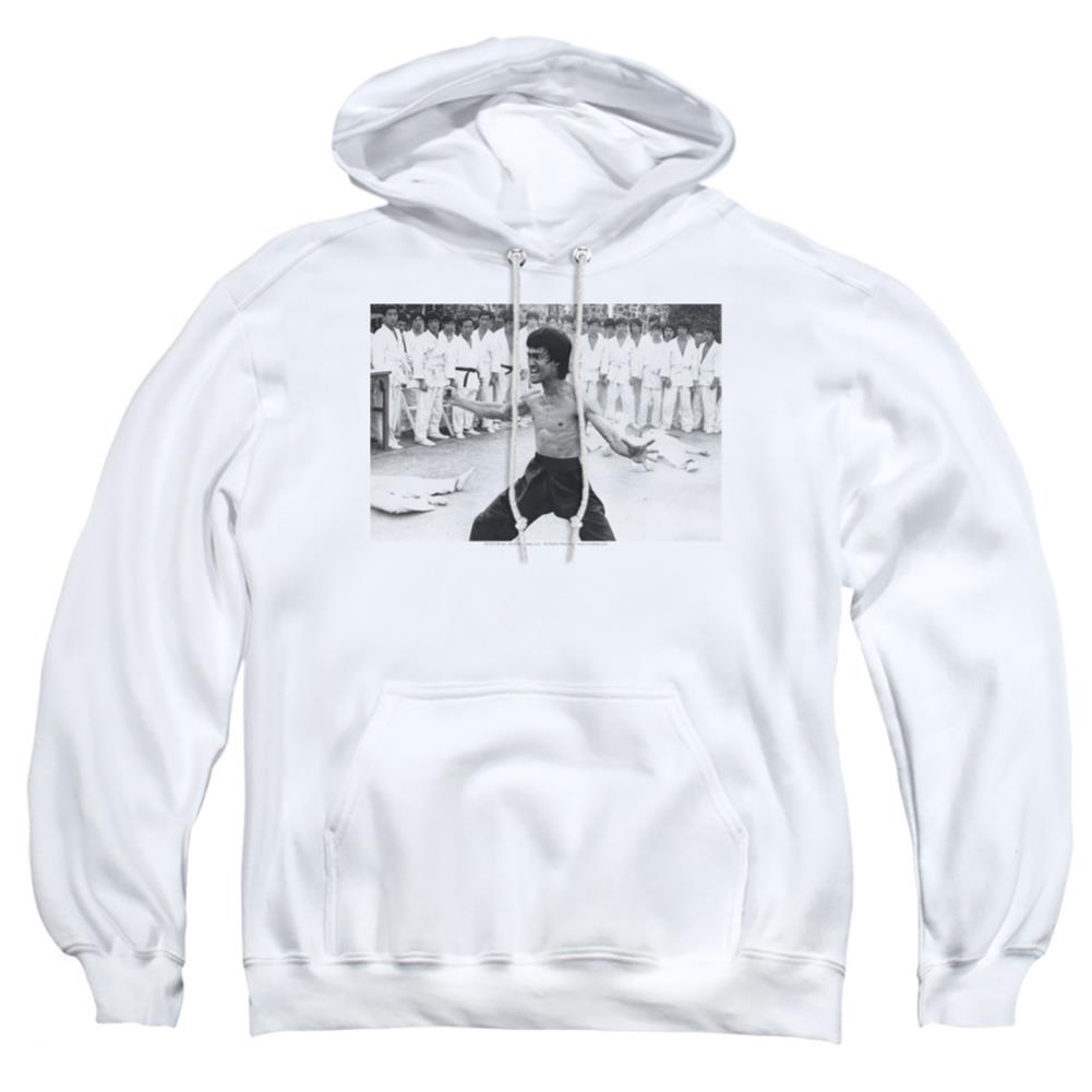 Bruce Lee Triumphant Men's Pull-Over 75 25 Poly Hoodie