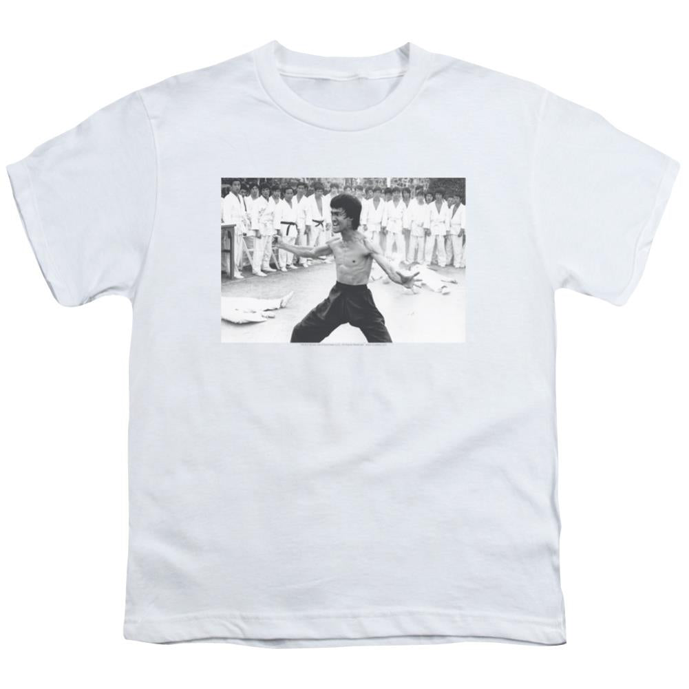 Bruce Lee Triumphant Youth 18/1 100% Cotton Short-Sleeve T-Shirt