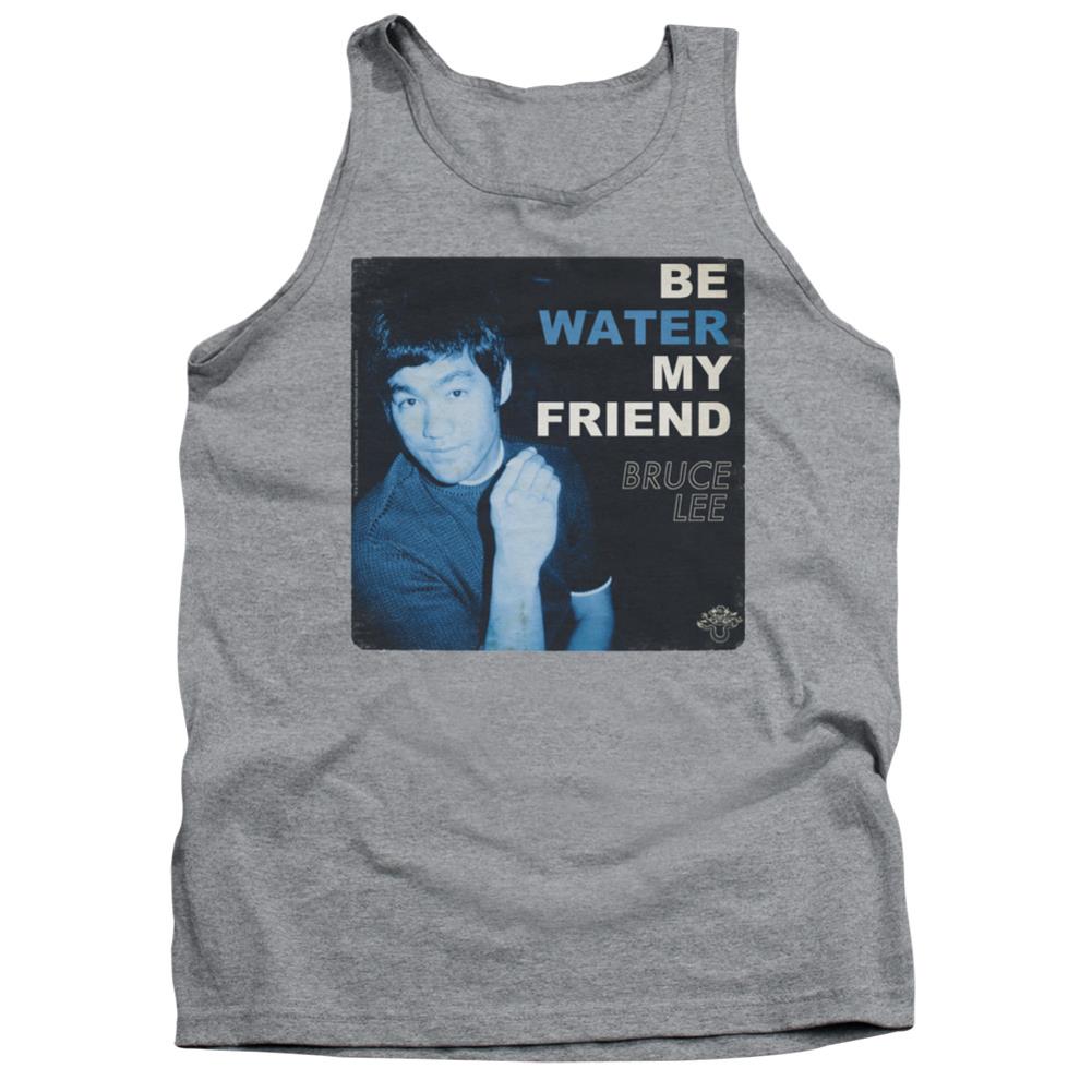 Bruce Lee Water Men's 18/1 Cotton Tank Top