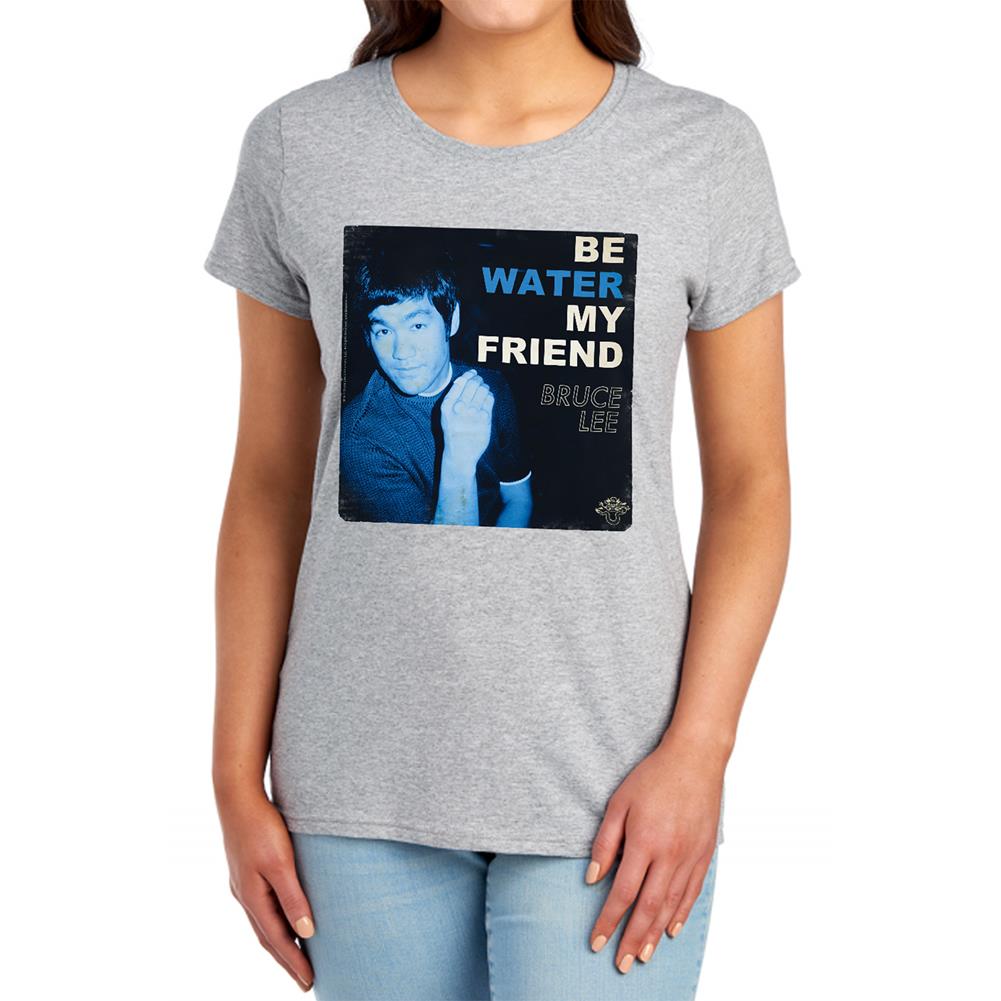 Bruce Lee Water Women's 18/1 Cotton Short-Sleeve T-Shirt
