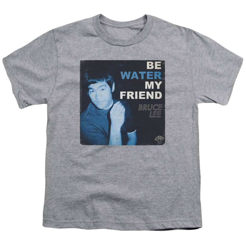 Bruce Lee Water Youth 18/1 100% Cotton Short-Sleeve T-Shirt