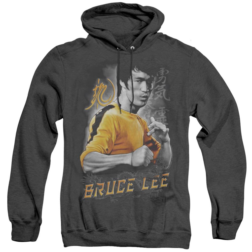 Bruce Lee Yellow Dragon Men's Pull-Over Hoodie