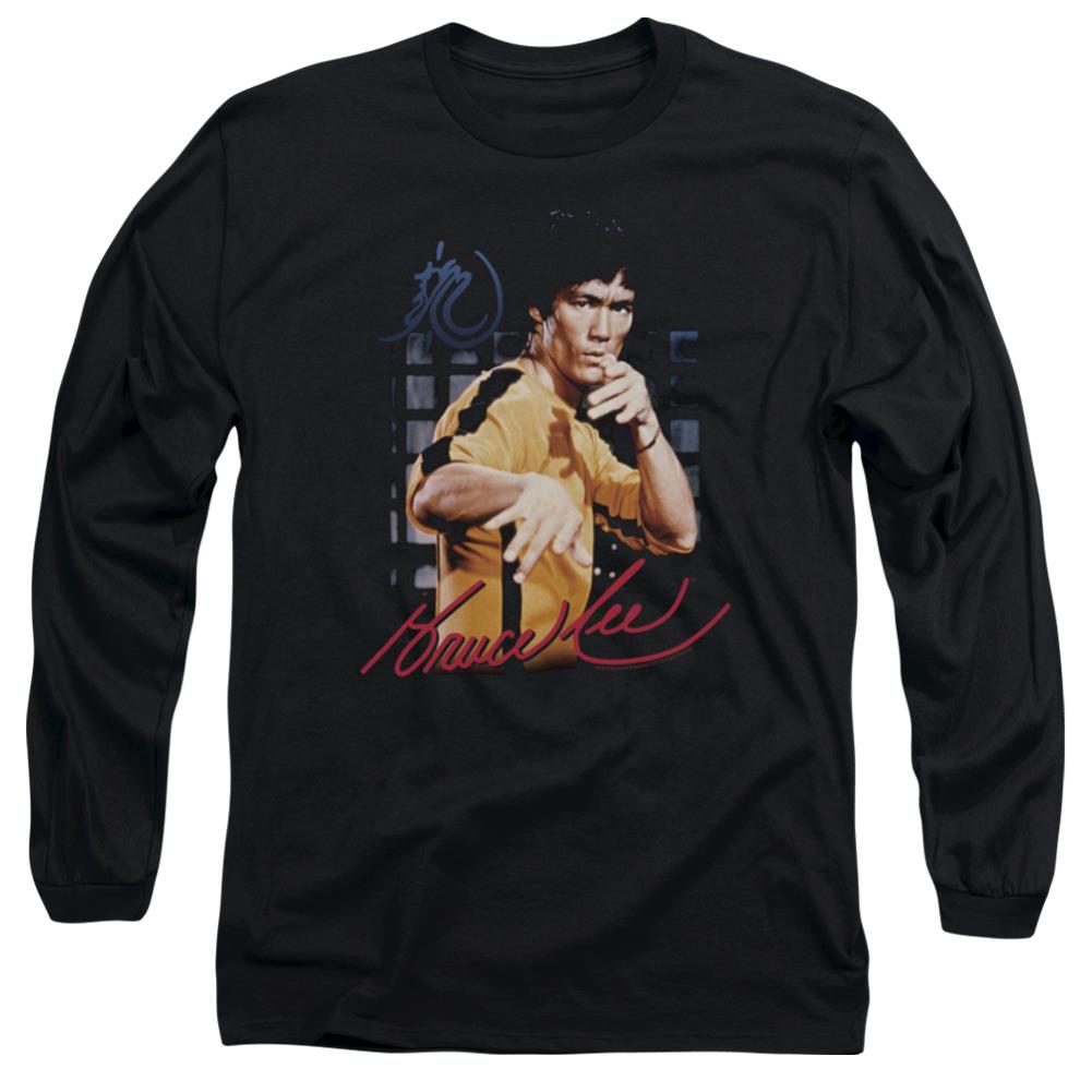 Bruce Lee Yellow Jumpsuit Men's 18/1 Cotton Long-Sleeve T-Shirt