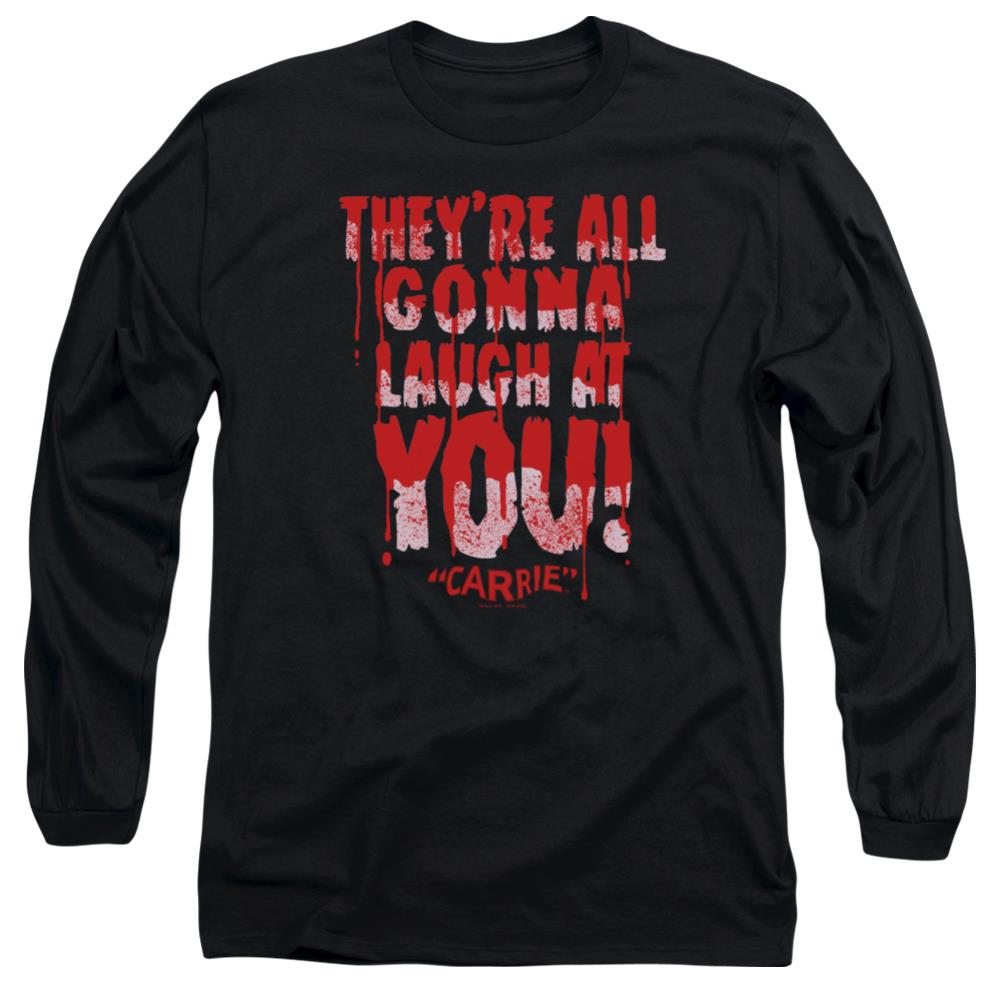 Carrie Laugh At You Men's 18/1 Cotton Long-Sleeve T-Shirt