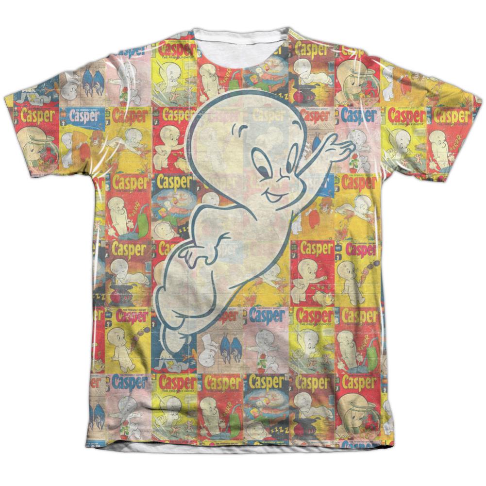 Casper Covered Men's Regular Fit Poly Cotton Short-Sleeve T-Shirt