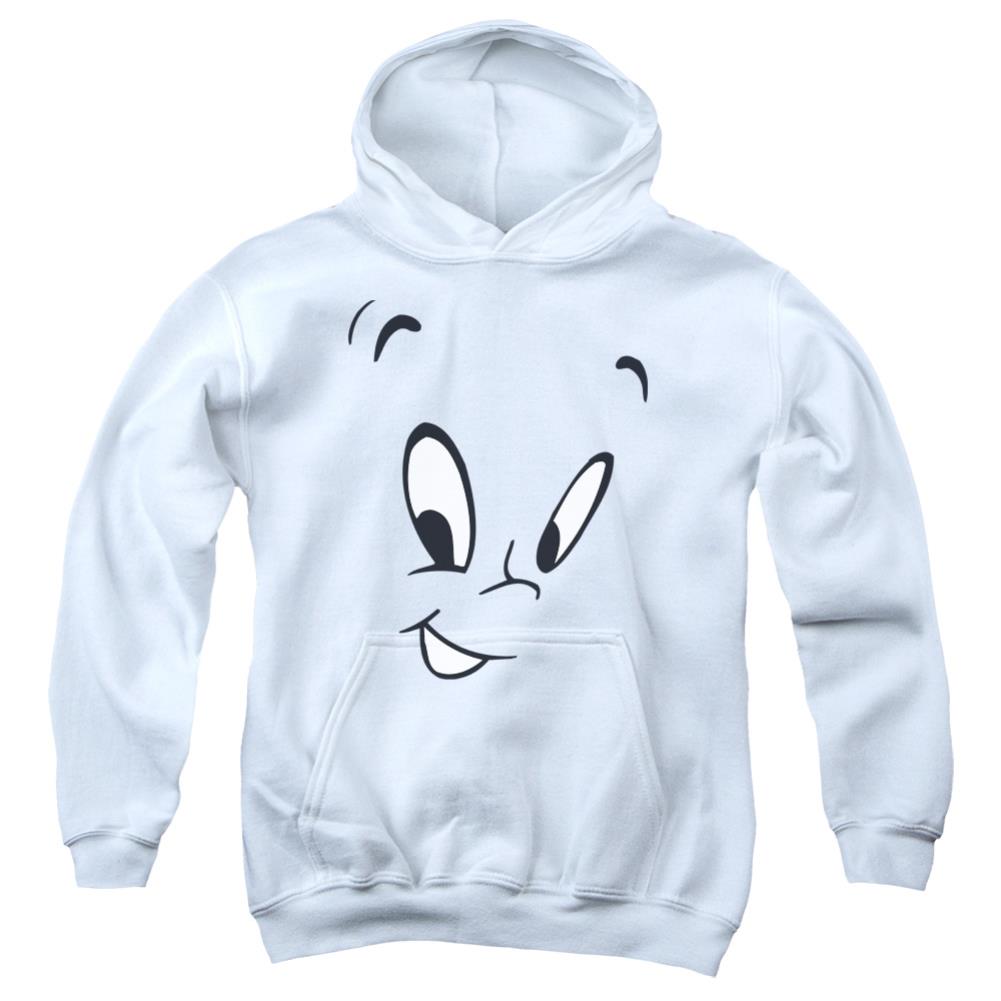 Casper Face Youth Cotton Poly Pull-Over Hoodie