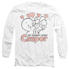 Casper Hearts Men's 18/1 Cotton Long-Sleeve T-Shirt