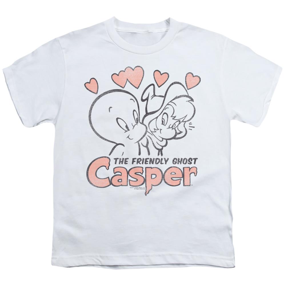 Casper Hearts Youth 18/1 100% Cotton Short-Sleeve T-Shirt