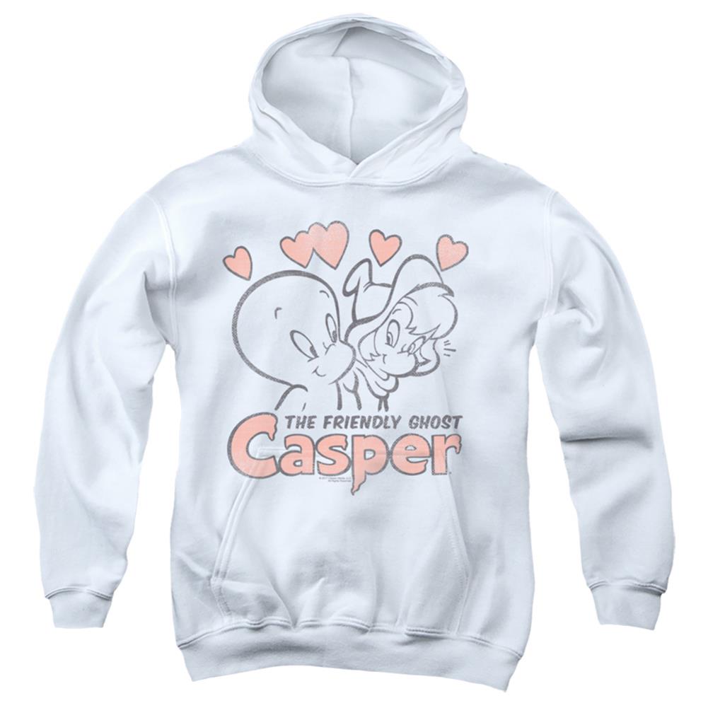 Casper Hearts Youth Cotton Poly Pull-Over Hoodie