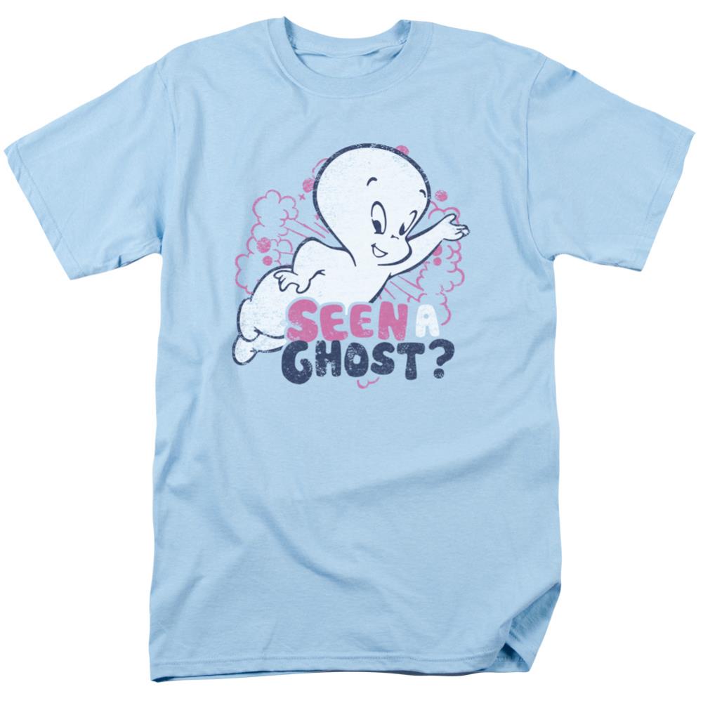 Casper Seen A Ghost Men's 18/1 Cotton Short-Sleeve T-Shirt