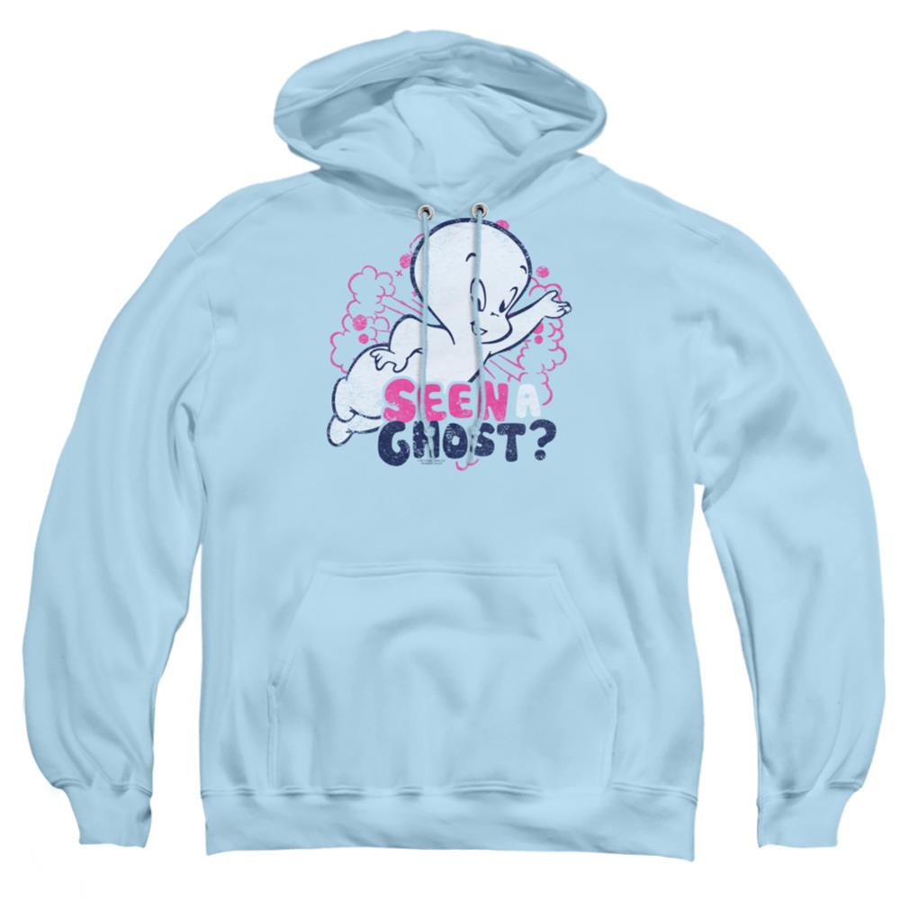 Casper Seen A Ghost Men's Pull-Over 75 25 Poly Hoodie
