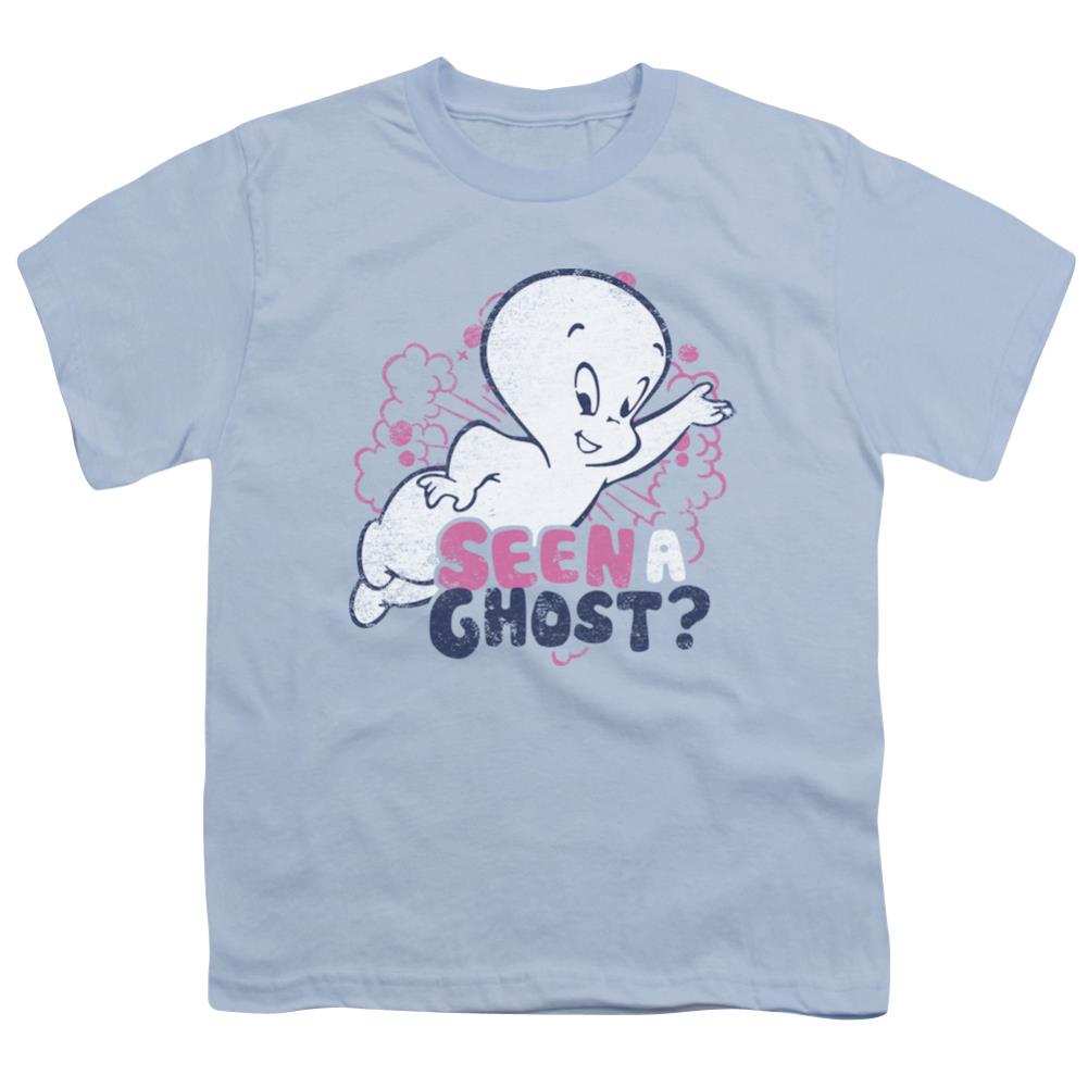 Casper Seen A Ghost Youth 18/1 100% Cotton Short-Sleeve T-Shirt