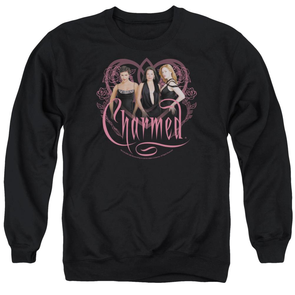Charmed Charmed Girls Men's Crewneck 50 50 Poly Long-Sleeve T-Shirt
