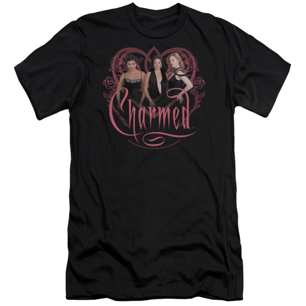 Charmed Charmed Girls Men's Ultra-Soft 30/1 Cotton Slim Short-Sleeve T-Shirt