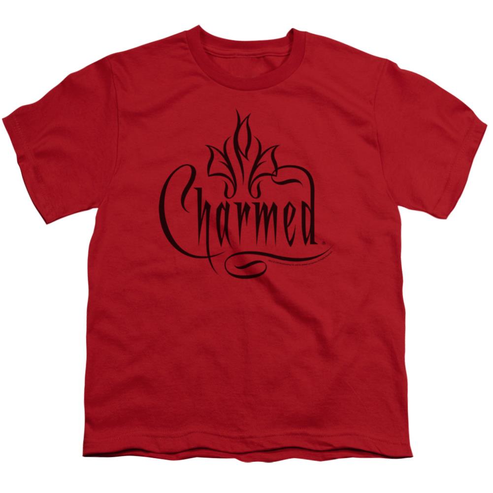 Charmed Charmed Logo Youth 18/1 100% Cotton Short-Sleeve T-Shirt