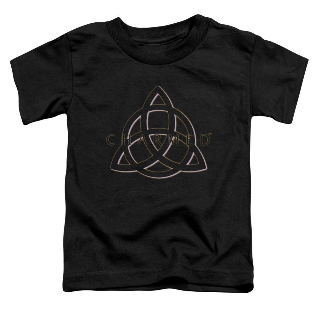 Charmed Triple Linked Logo Toddler 18/1 Cotton Short-Sleeve T-Shirt