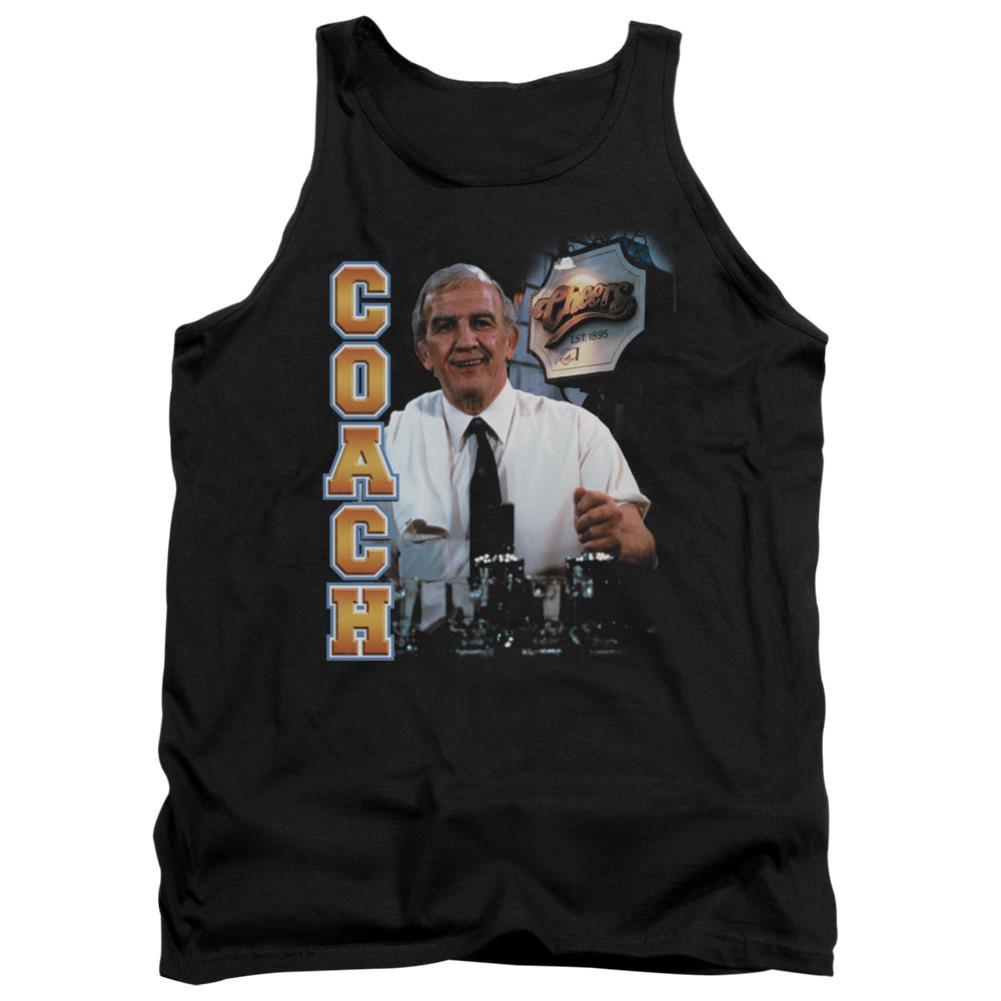 Cheers Coach Men's 18/1 Cotton Tank Top