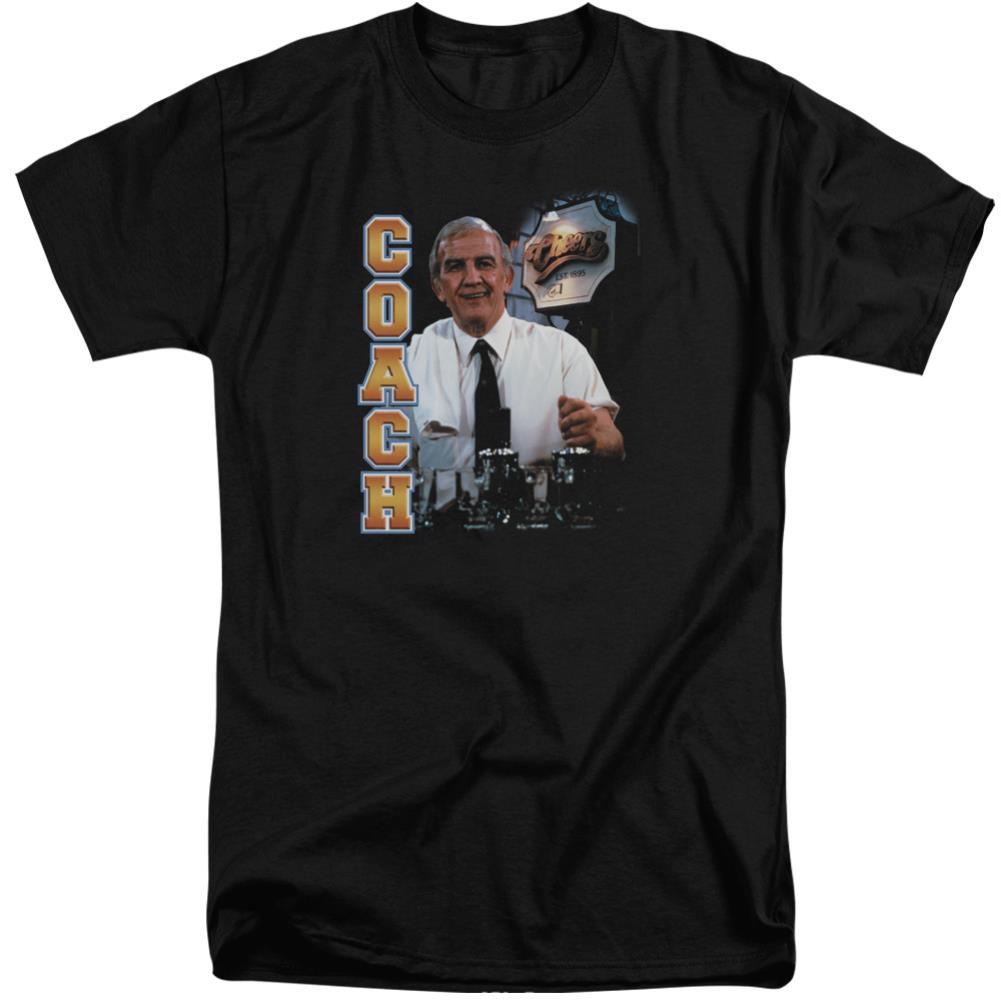 Cheers Coach Men's 18/1 Tall Cotton Short-Sleeve T-Shirt
