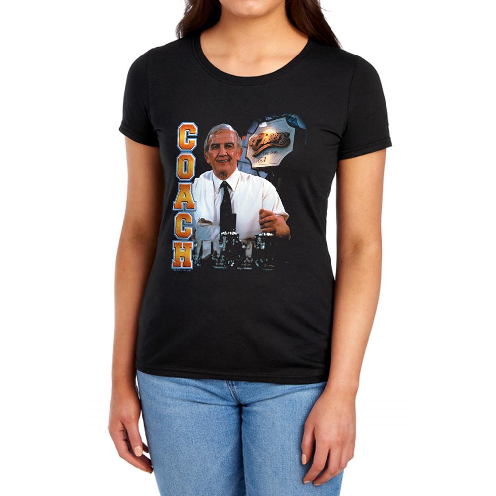 Cheers Coach Women's 18/1 Cotton Short-Sleeve T-Shirt