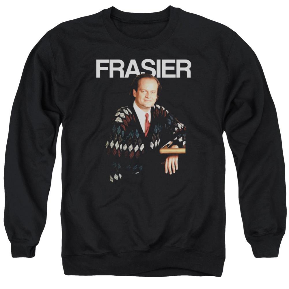 Cheers Frasier Men's Crewneck 50 50 Poly Long-Sleeve T-Shirt