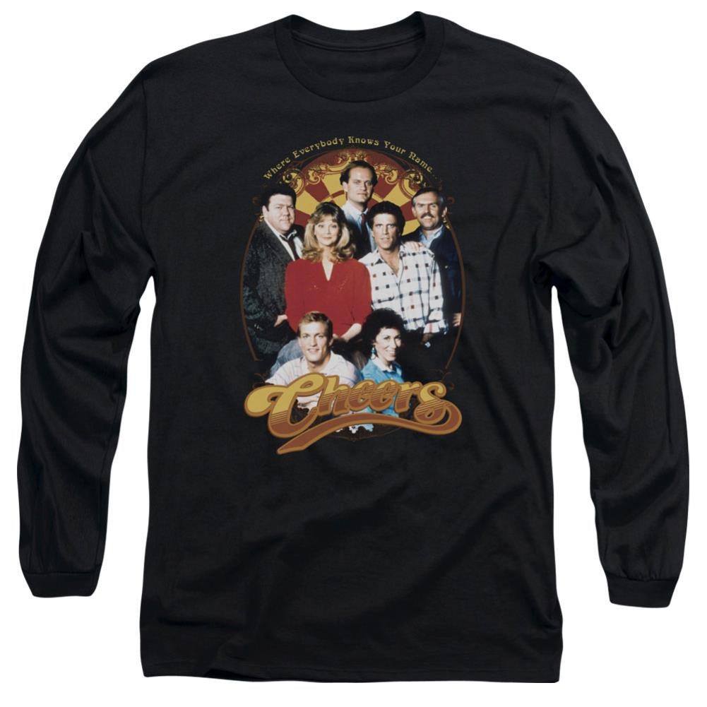 Cheers Group Shot Men's 18/1 Cotton Long-Sleeve T-Shirt