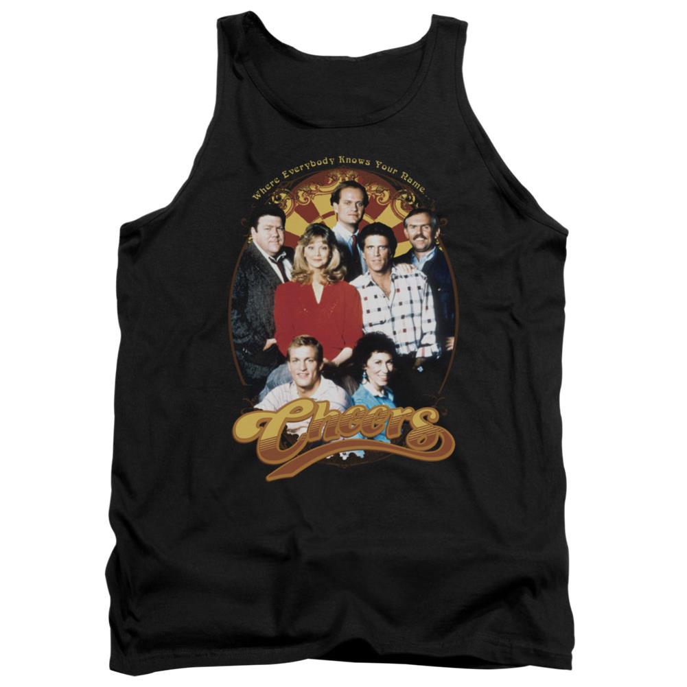 Cheers Group Shot Men's 18/1 Cotton Tank Top