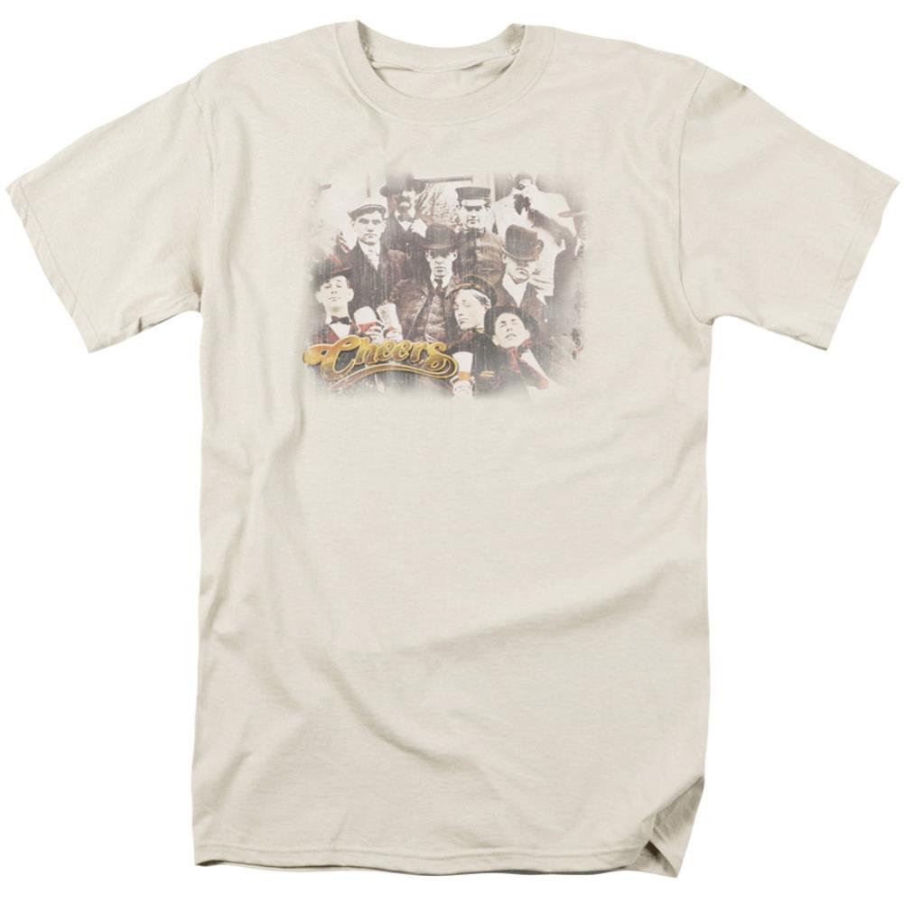 Cheers Opening Distressed Men's 18/1 Cotton Short-Sleeve T-Shirt