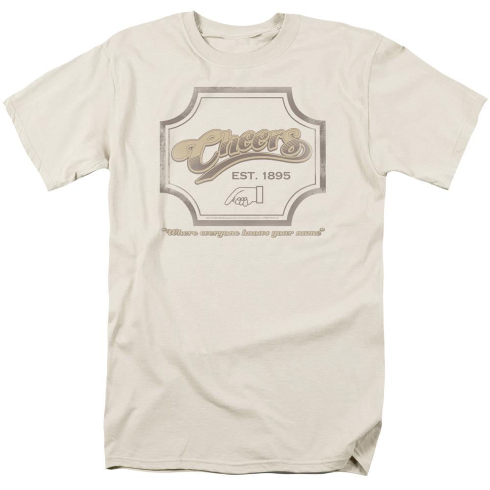 Cheers Sign Men's 18/1 Cotton Short-Sleeve T-Shirt