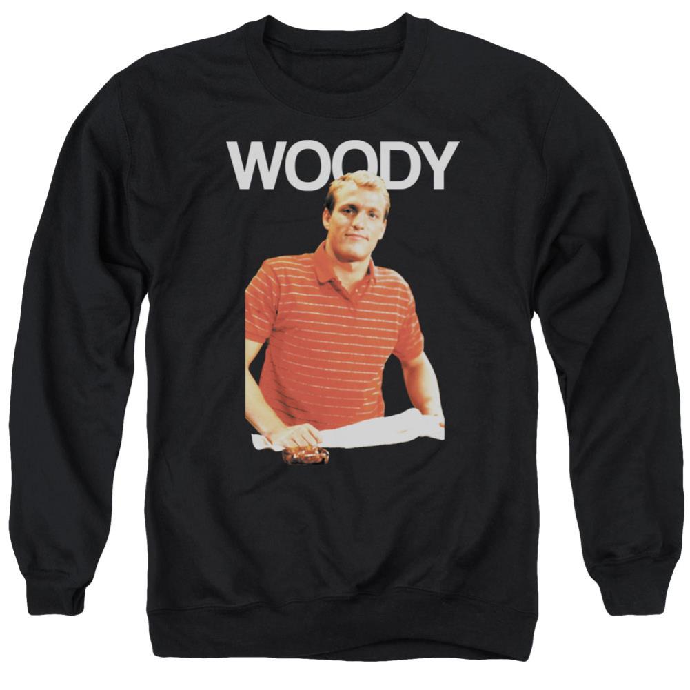 Cheers Woody Men's Crewneck 50 50 Poly Long-Sleeve T-Shirt