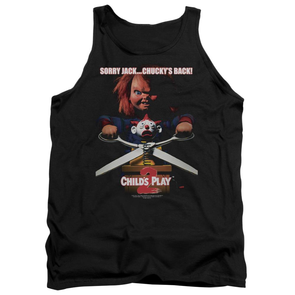 Child's Play 2 Chuckys Back Men's 18/1 Cotton Tank Top