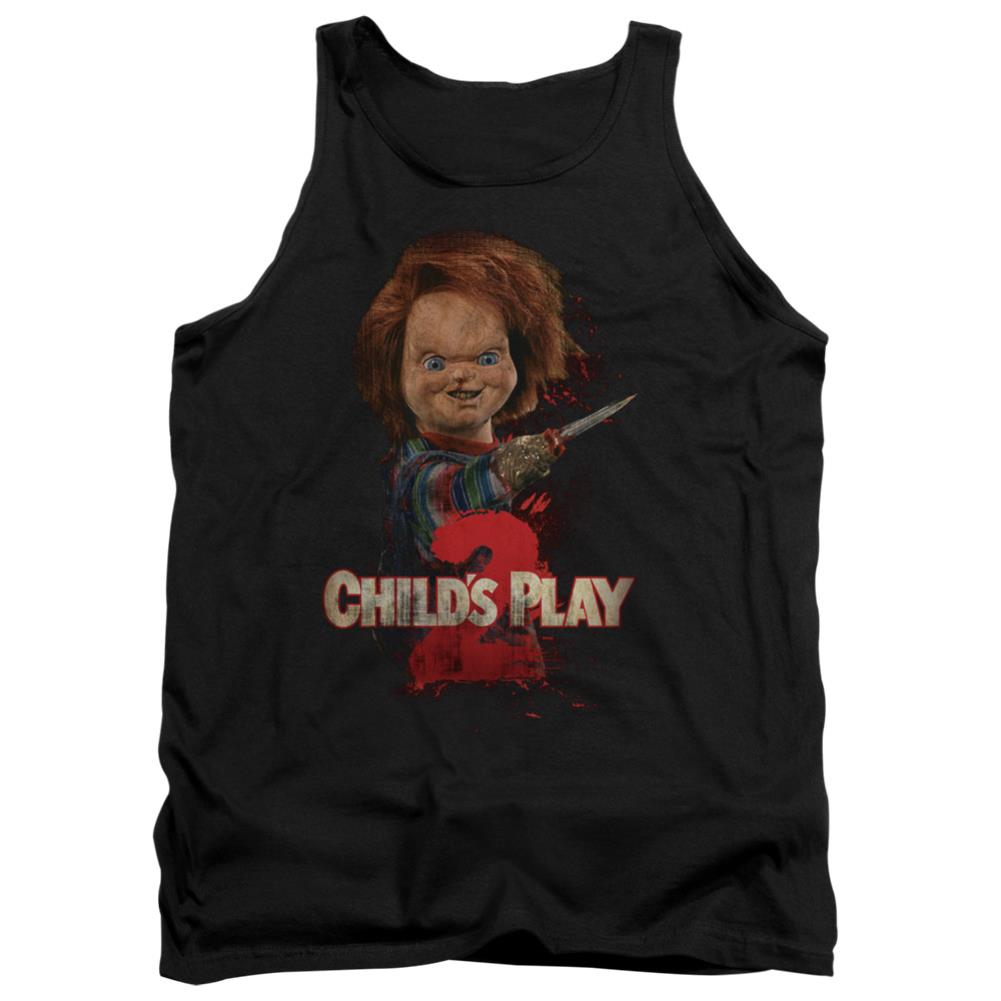 Child's Play 2 Heres Chucky Men's 18/1 Cotton Tank Top