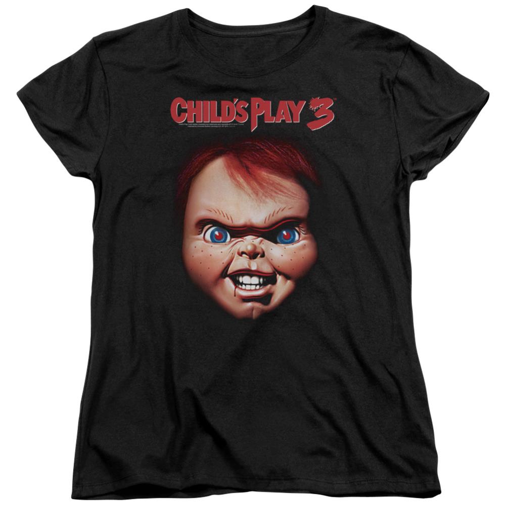 Child's Play 3 Chucky Women's 18/1 Cotton Short-Sleeve T-Shirt