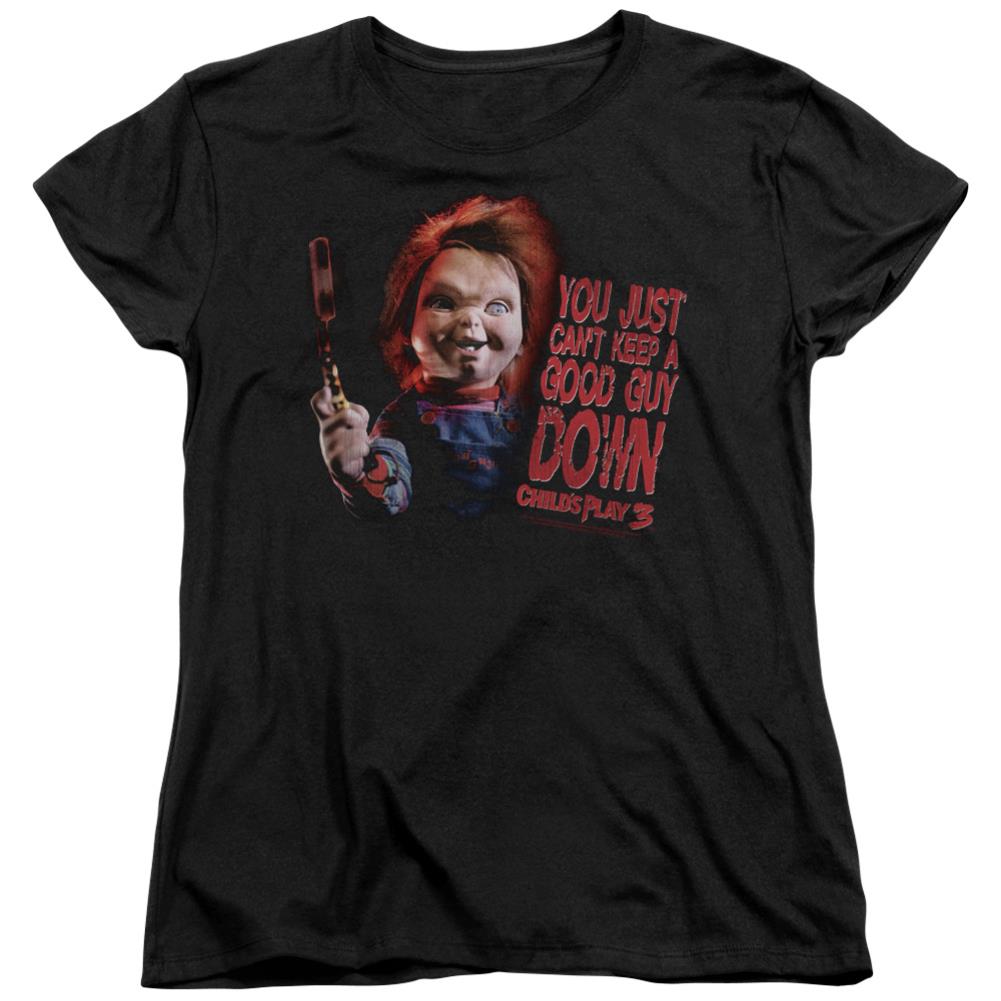 Child's Play 3 Good Guy Women's 18/1 Cotton Short-Sleeve T-Shirt