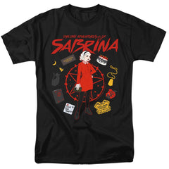 Chilling Adventures Of Sabrina Circle Men's 18/1 Cotton Short-Sleeve T-Shirt