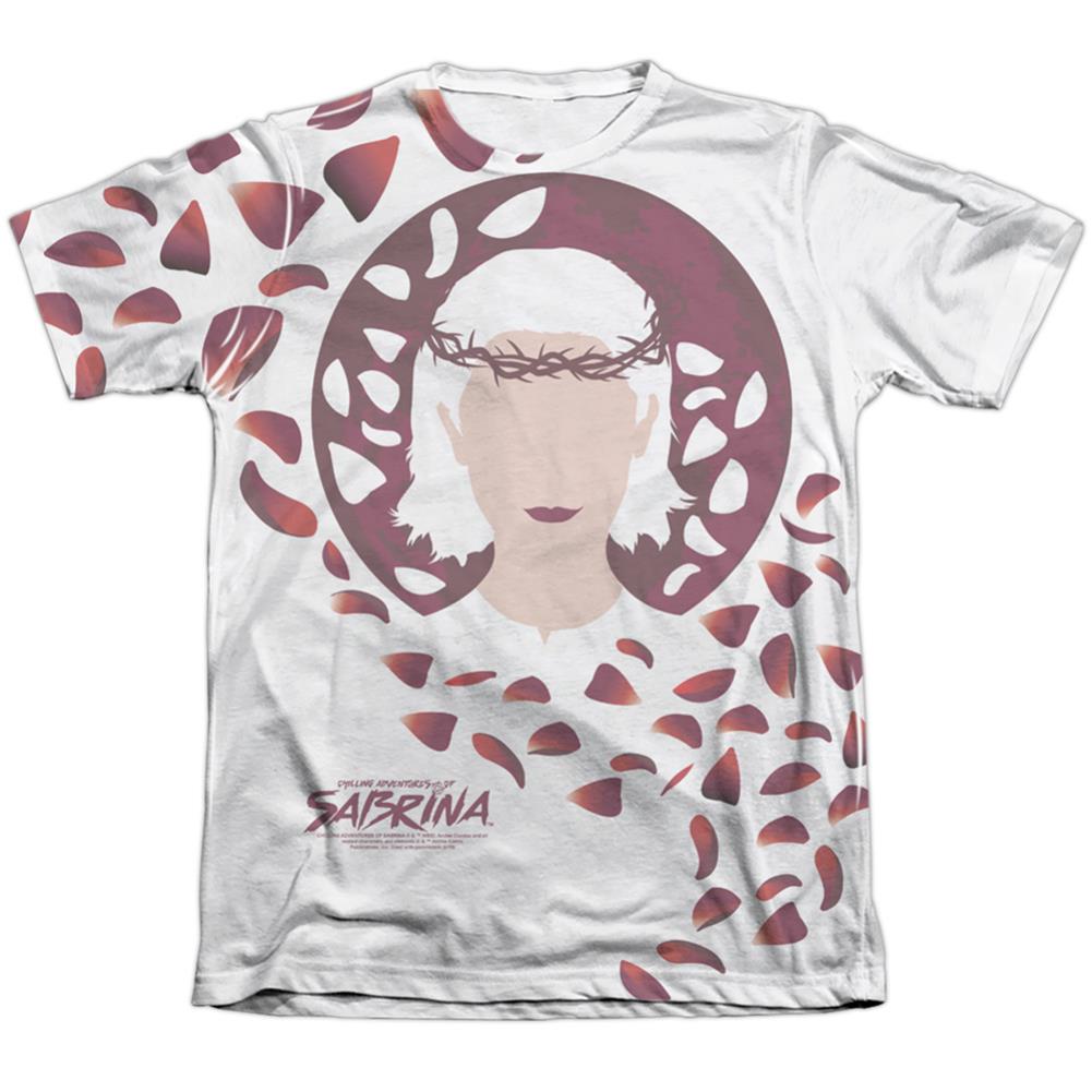 Chilling Adventures Of Sabrina Crown Of Thorns Men's Regular Fit Poly Cotton Short-Sleeve T-Shirt