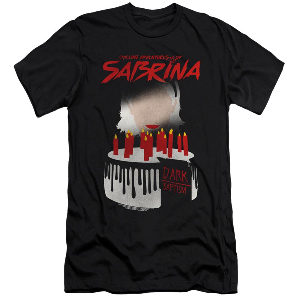 Chilling Adventures Of Sabrina Dark Baptism Men's Ultra-Soft 30/1 Cotton Slim Short-Sleeve T-Shirt