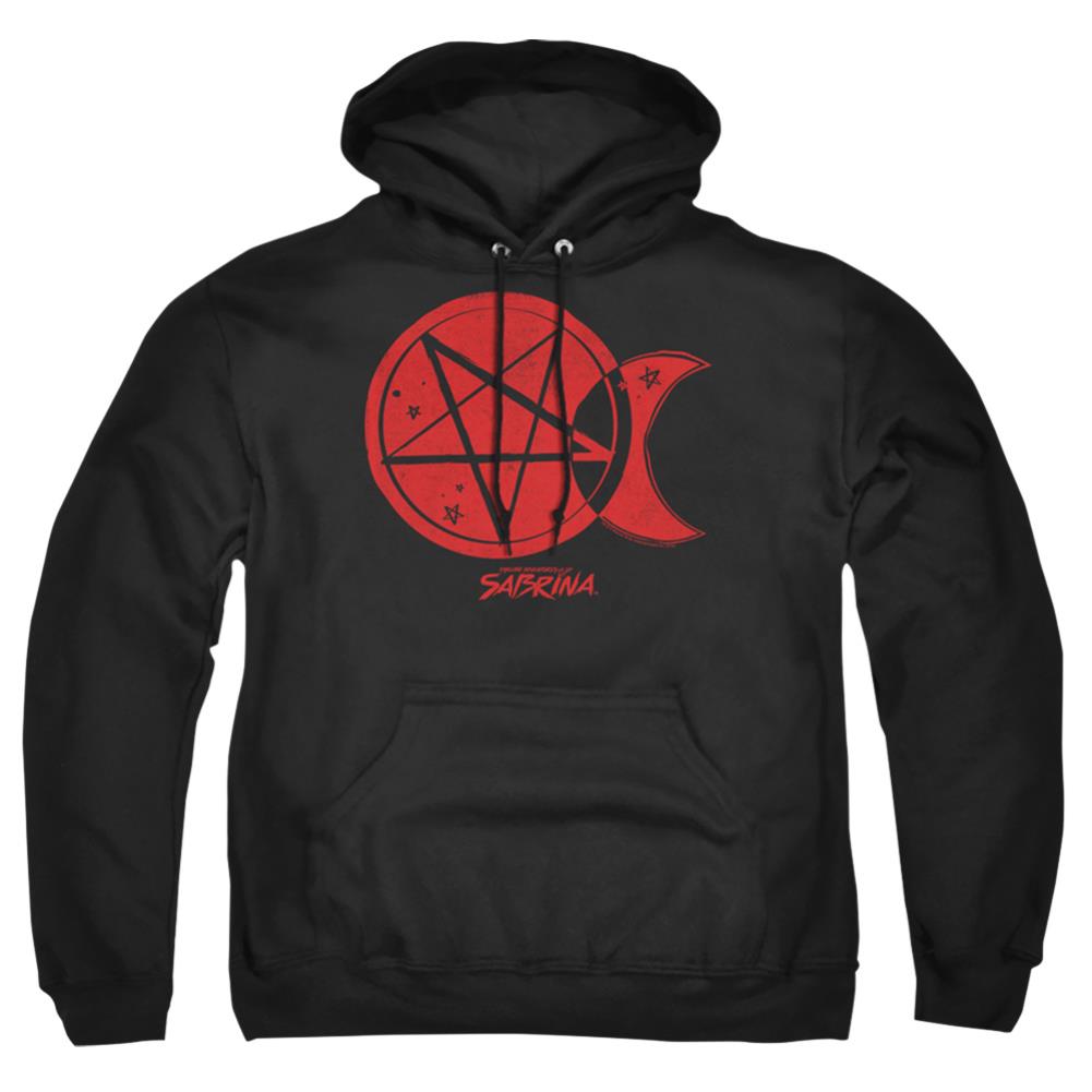 Chilling Adventures Of Sabrina Dark Moon Men's Pull-Over 75 25 Poly Hoodie
