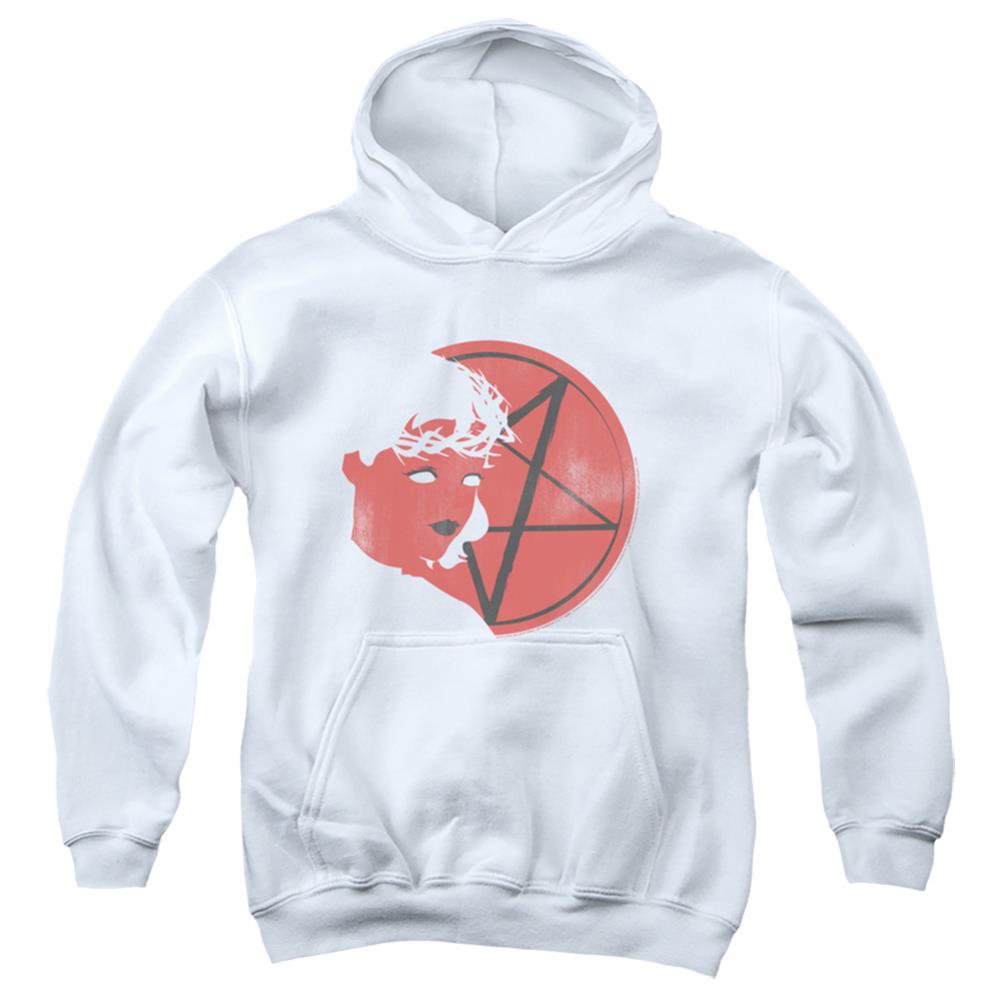 Chilling Adventures Of Sabrina Herald Sabrina Youth Cotton Poly Pull-Over Hoodie
