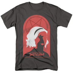 Chilling Adventures Of Sabrina Sabrina And Salem Men's 18/1 Cotton Short-Sleeve T-Shirt