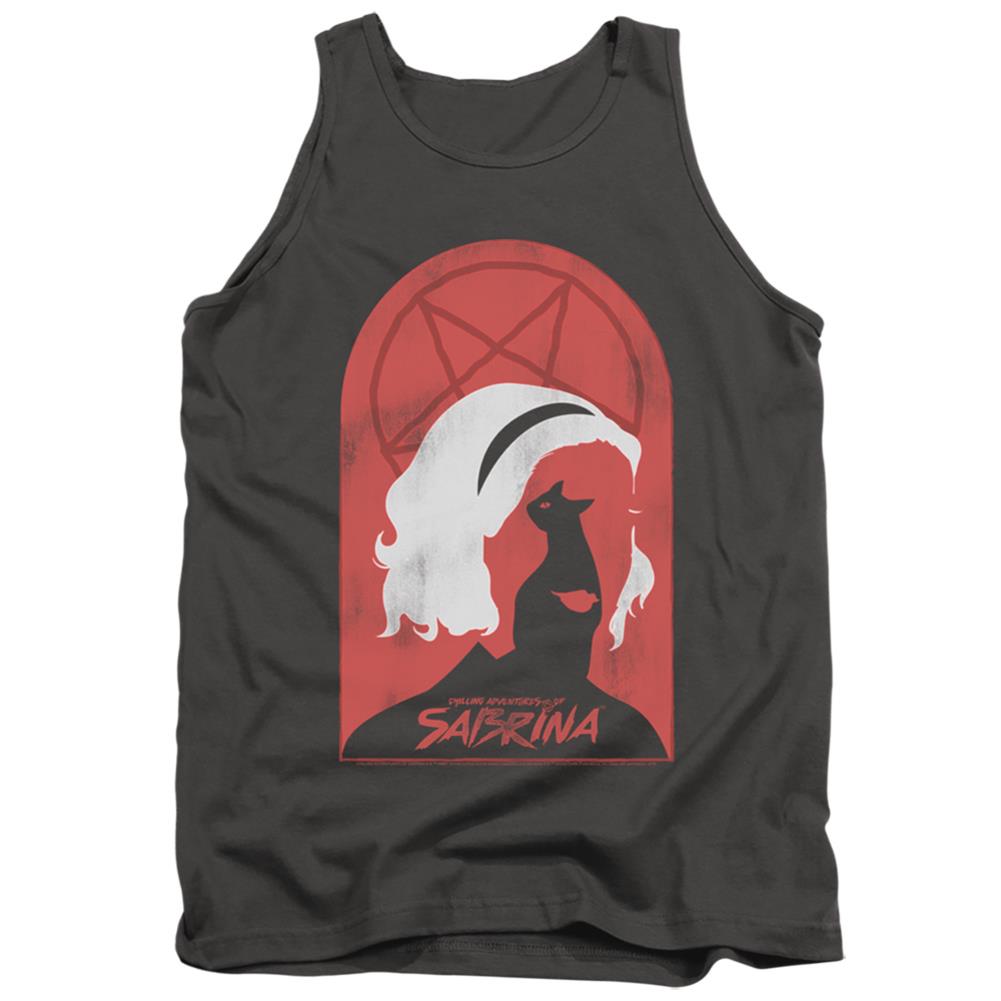 Chilling Adventures Of Sabrina Sabrina And Salem Men's 18/1 Cotton Tank Top