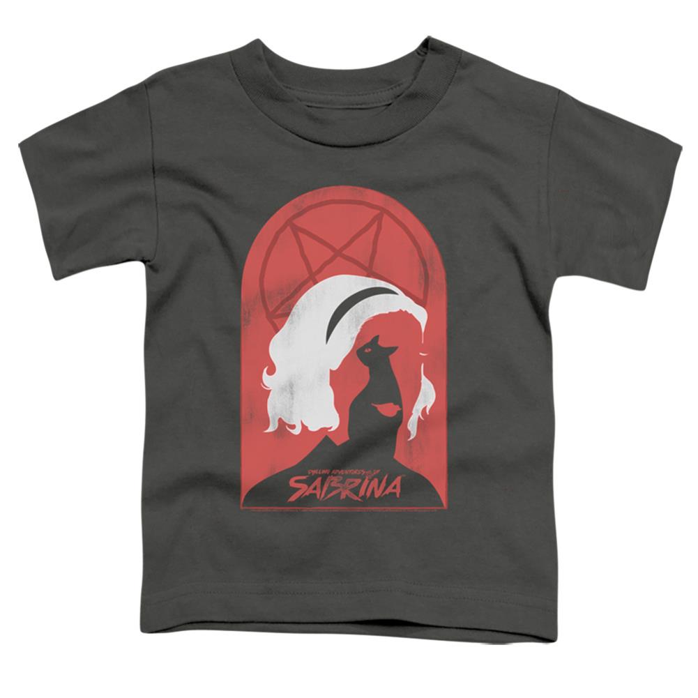 Chilling Adventures Of Sabrina Sabrina And Salem Toddler 18/1 Cotton Short-Sleeve T-Shirt