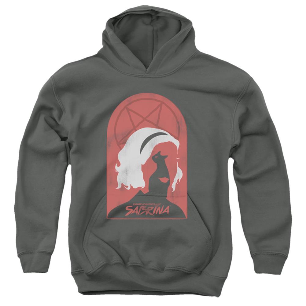Chilling Adventures Of Sabrina Sabrina And Salem Youth Cotton Poly Pull-Over Hoodie