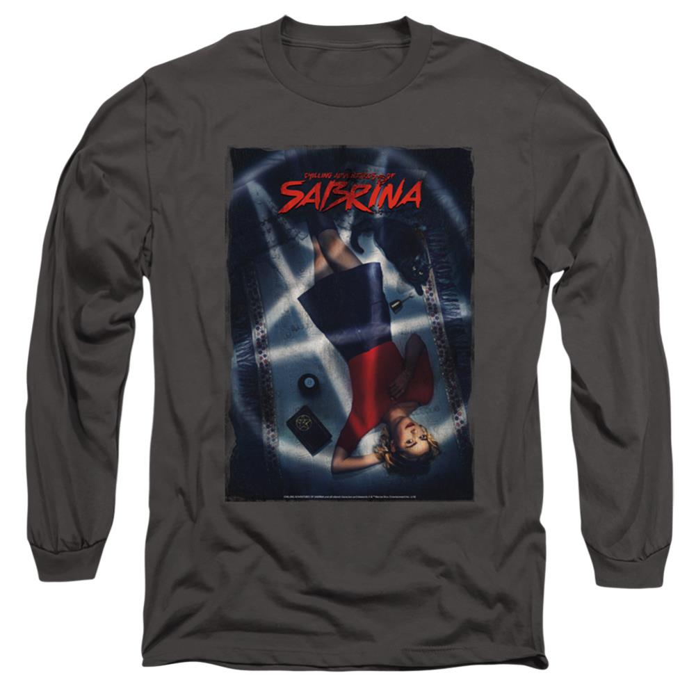 Chilling Adventures Of Sabrina Sabrina Key Art Men's 18/1 Cotton Long-Sleeve T-Shirt