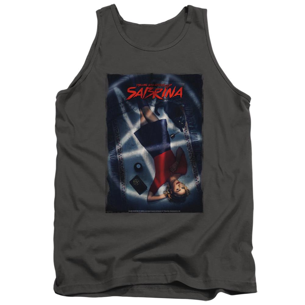 Chilling Adventures Of Sabrina Sabrina Key Art Men's 18/1 Cotton Tank Top