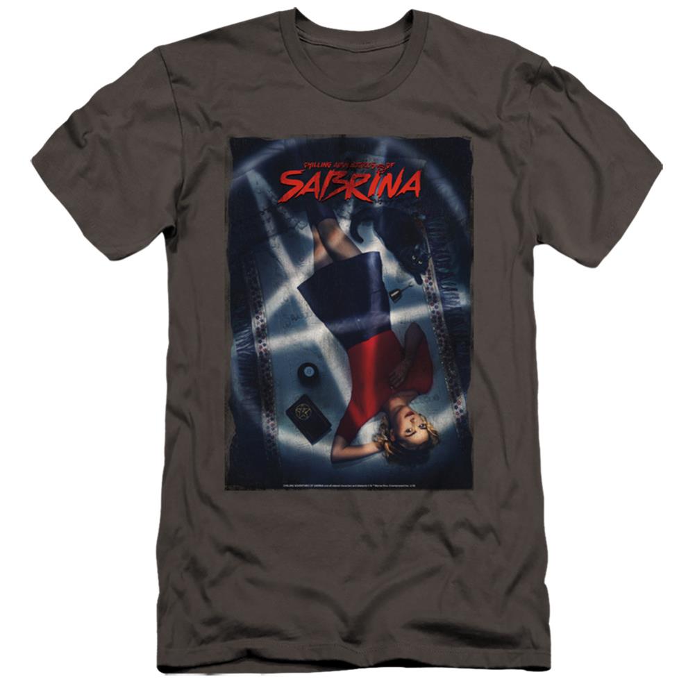 Chilling Adventures Of Sabrina Sabrina Key Art Men's Ultra-Soft 30/1 Cotton Slim Short-Sleeve T-Shirt